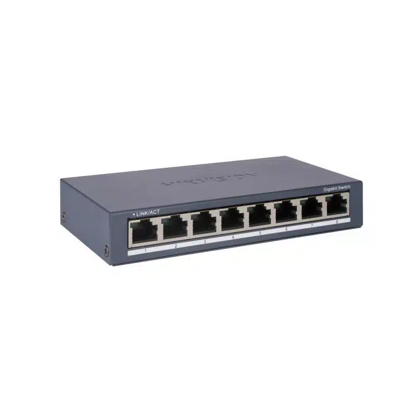 Switch Hikvision 8 Ports 10/100/1000 Mbps Ethernet 2 Switch Hikvision 8 Ports 10 100 1000 Mbps Ethernet