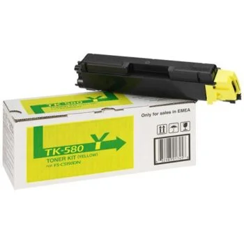 Toner Laser Original Kyocera Tk-580 Jaune (TK580Y)