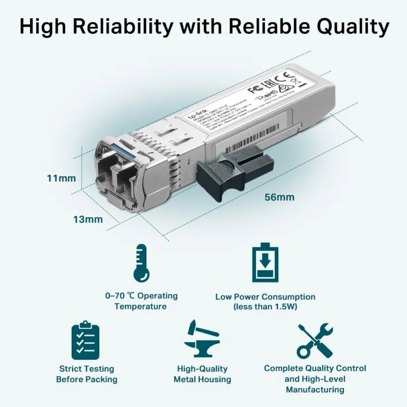 Émetteur-Récepteur Lc Sfp+ 10Gbase-Lr