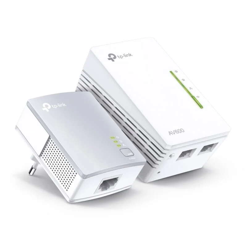 Kit 2 Cpl Av600 + Wifi N 300 Mbps