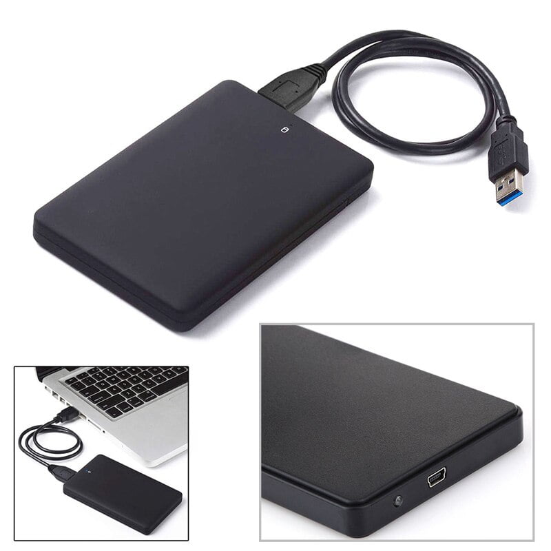 Disque dur Portable externe 2TB USB 3.0 2.5 Noir - Tunisie