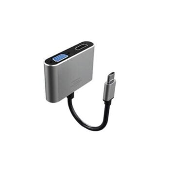 Adaptateur WIWU Apollo Lite USB 3.0 Type-C Vers VGA/HDMI