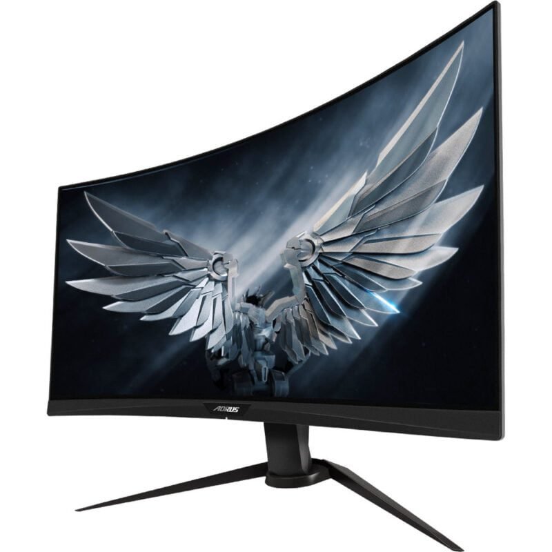 Ecran AORUS 27'' 165Hz 1MS Curved RGB GIGABYTE (CV27F) – Image 2