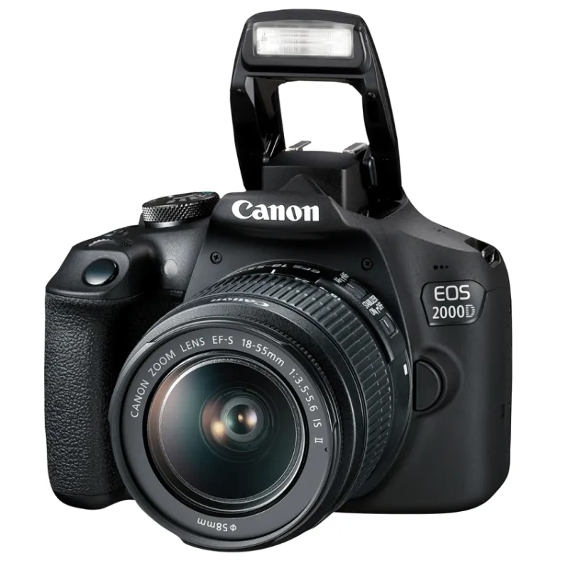Appareil Photo Canon Reflex Eos 2000D + Objectif 18-55Mm 1 Canon Reflex Eos 2000D