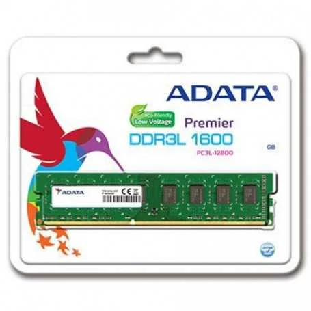 Barette mémoire DDR3L 1600MHz 8Go ADATA Pour Pc Bureau image 0