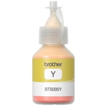 Bouteille D’encre Adaptable Brother BT-5000 Jaune 100 ml