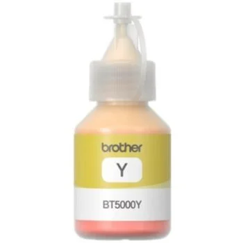 Bouteille D'encre Brother BT-5000 Jaune Adaptable 100 ml