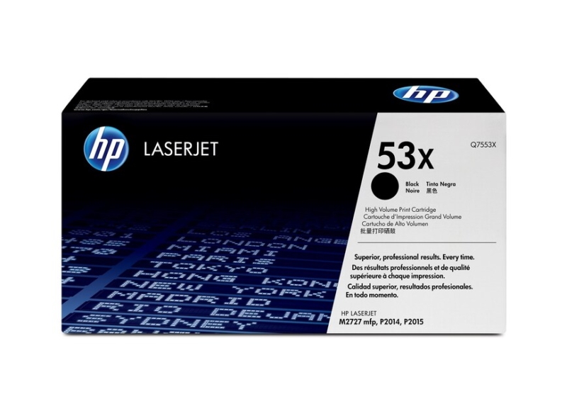 Toner Laserjet Hp 53X Noir Original (Q7553X)