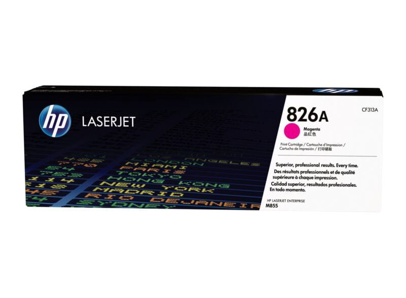 Toner Laserjet Hp 826A Magenta Original (Cf313A)