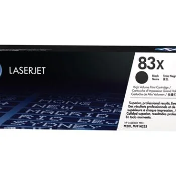 Toner LaserJet HP 83X Noir Original (CF283X)