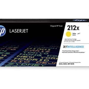 Toner LaserJet HP 212X Jaune Original (W2122X)