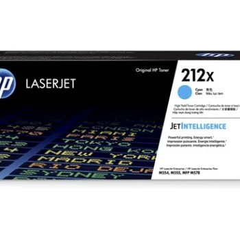 Toner LaserJet HP 212X Cyan Original (W2121X)