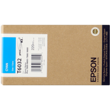 Cartouche D’encre Epson T6032 Cyan 220 ML