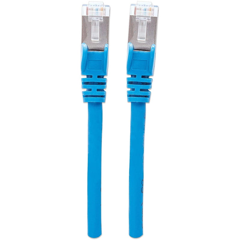 Patch câble RJ 45 cat 6A SFTP 1 m LSOH Intellinet Bleu
