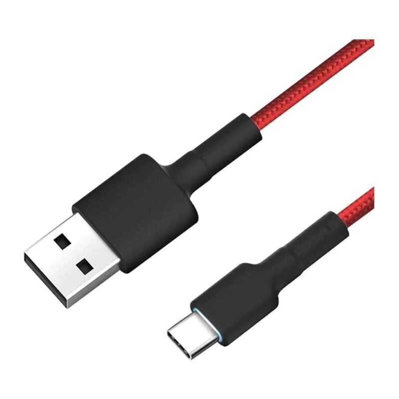 Câble Xiaomi Mi Braided Usb Type-C Rouge (18863) – Image 3
