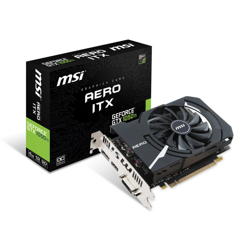 Carte Graphique Msi Geforce Gtx 1050Ti Aero Itx 4G Oc
