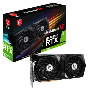 CARTE GRAPHIQUE MSI GEFORCE RTX 3050 GAMING X / 8G GDDR6
