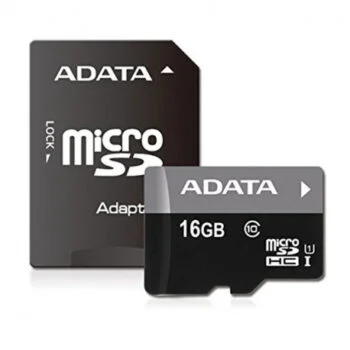 Carte Mémoire 16GB avec Adaptateur Micro SD ADATA