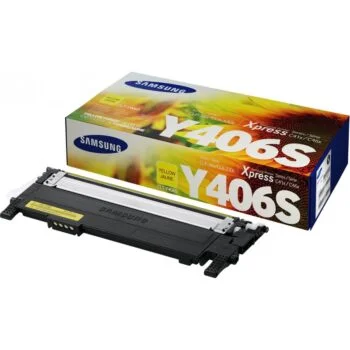 Cartouche de Toner Samsung CLT-Y406S Jaune (SU464A)