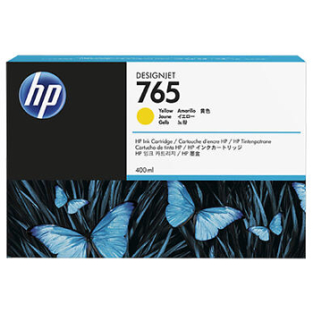 Cartouche D’encre HP Designjet 765 Jaune 400 ML (F9J50A)