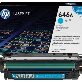 Toner LaserJet HP 646A Cyan Original (CF031A)