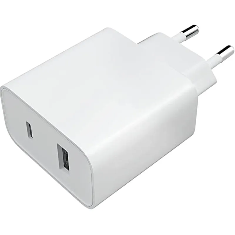 Adaptateur Secteur Xiaomi 33W 2 Ports Usb-C + Usb-A Blanc 3 Chargeur Secteur Xiaomi 32427 2 Ports 33W Blanc (2)