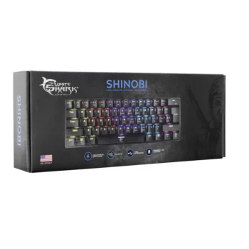 Clavier Gamer Mécanique White Shark GK-2022 Shinobi Blanc Tunisie