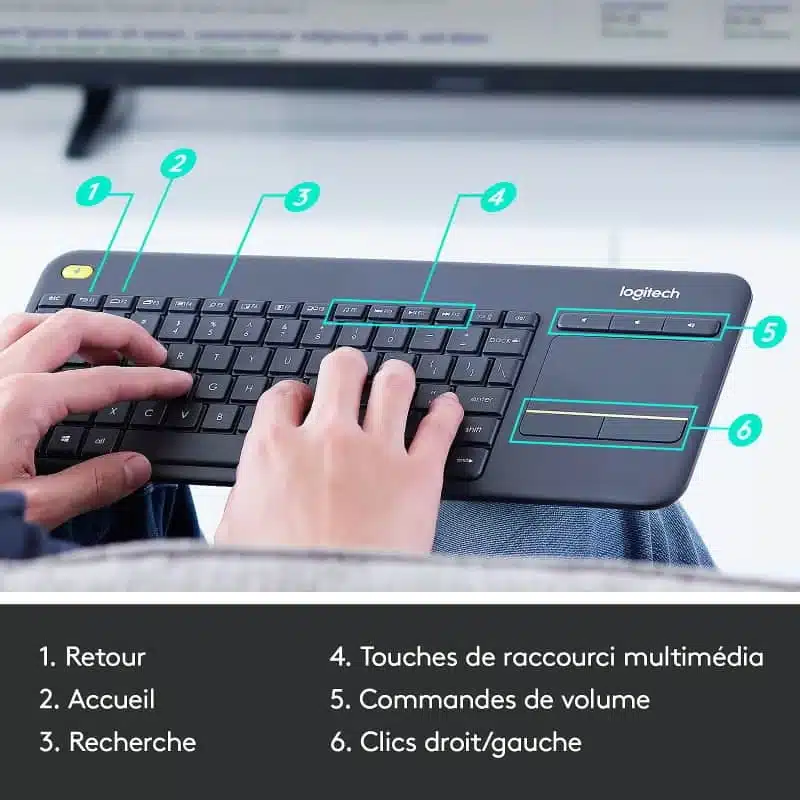 Logitech K400 Plus Logitech K400 Plus