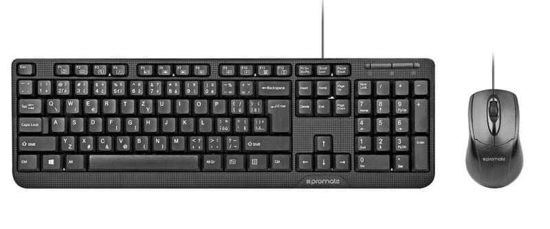 Clavier et Souris PROMATE COMBO KM1 Noir – Image 4