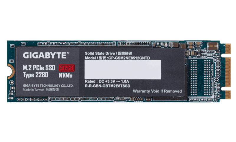 Disque Dur INTERNE GIGABYTE M.2 PCIE 512Go SSD – Image 2