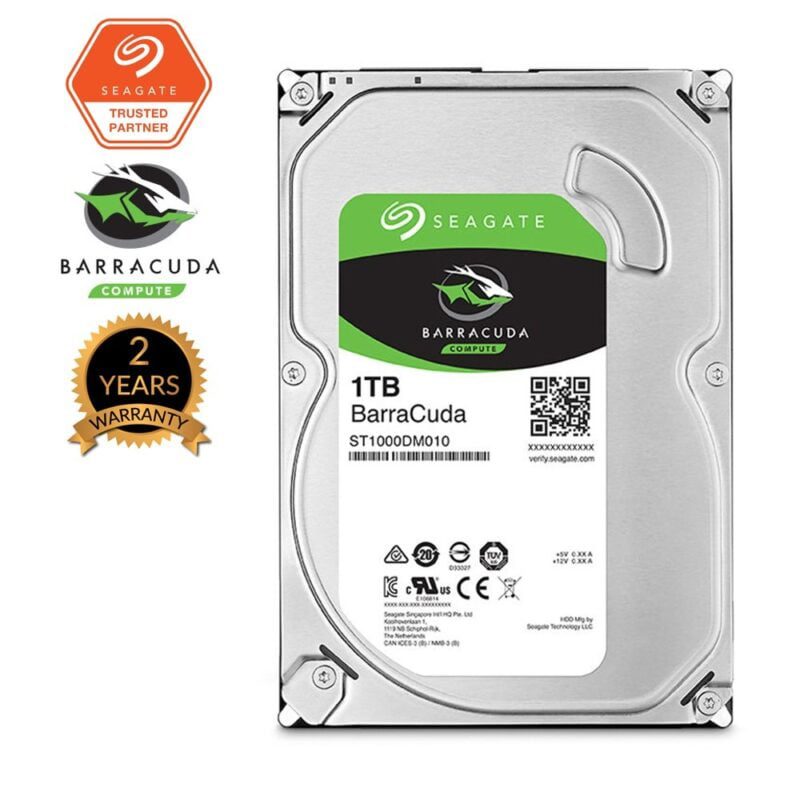 Disque Dur Interne 1 To Seagate 3.5 (St1000Dm010)