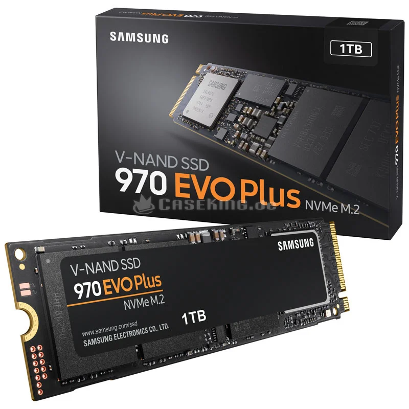 SAMSUNG Disque dur SSD interne 1 TB 970EVO Plus NVMe M.2 (MZ