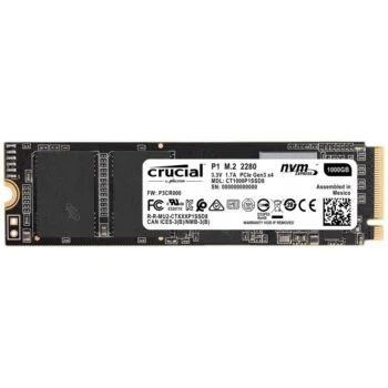 DISQUE DUR INTERNE SSD 1TO M.2 NVME CRUCIAL (CT1000P1)