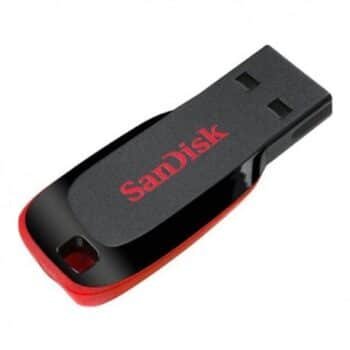 Flash disque 64Go blade Sandisk Noir
