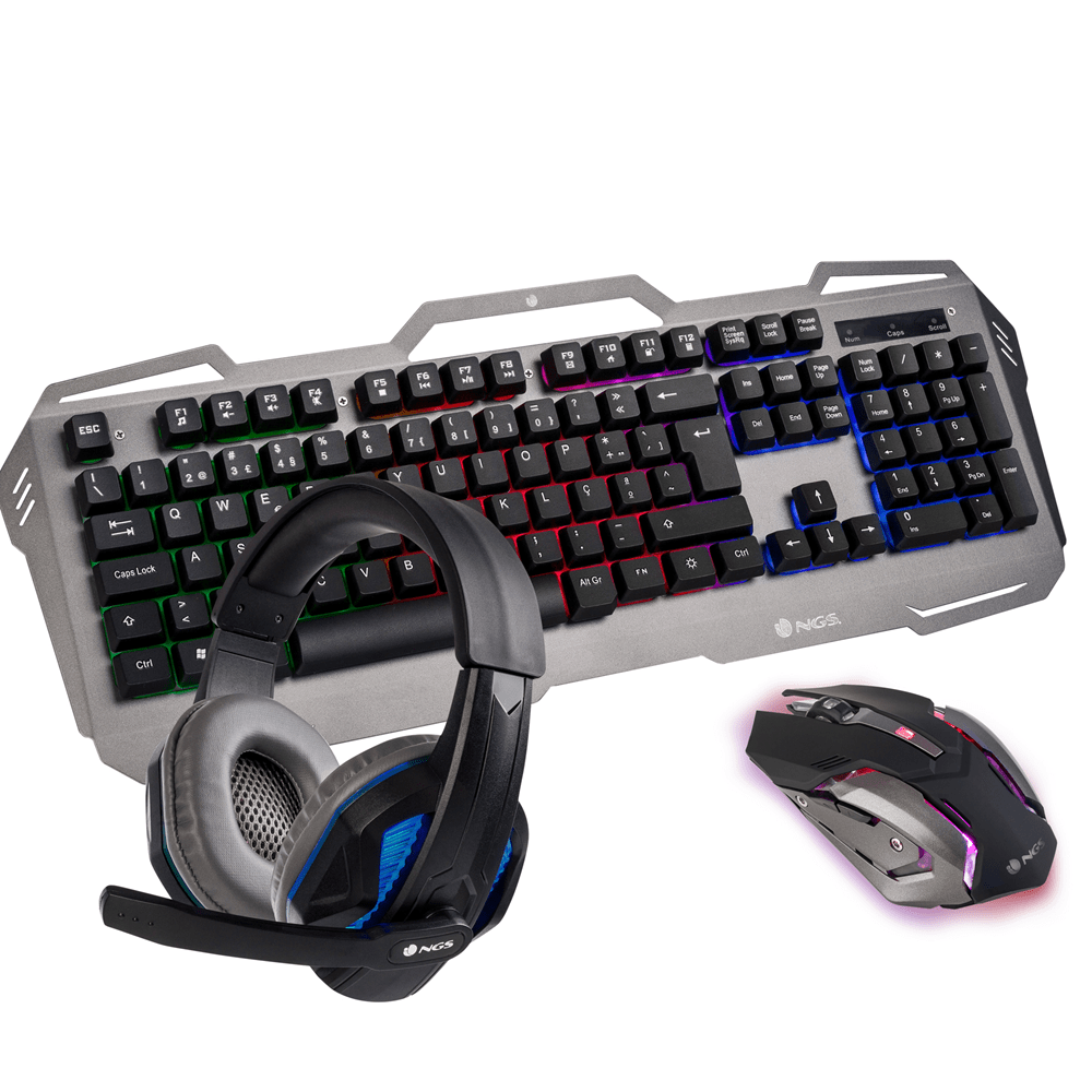 Slide  #2 GAMING PACK CLAVIER + SOURIS + CASQUES + TAPIS Gratiut