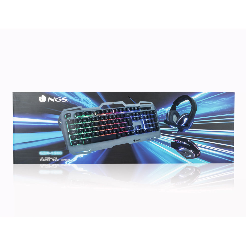 GAMING PACK CLAVIER + SOURIS + CASQUES + TAPIS Gratiut image 0