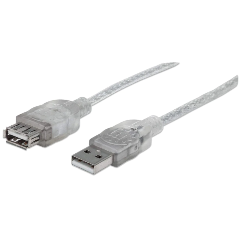 Rallonge Usb 2.0 A-A 3M M/F Manhattan