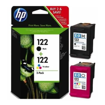 Pack de Cartouche HP 122 Noir et Couleur (CR340HE)