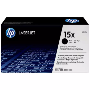 Cartouche de Toner Laser HP 15X Noir (C7115X)