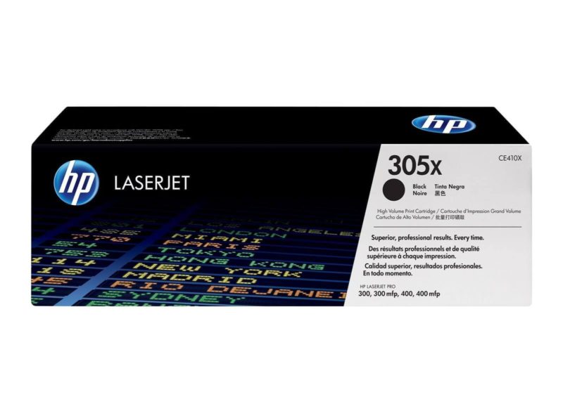 Toner Laserjet Hp 305X Noir Original (Ce410X)