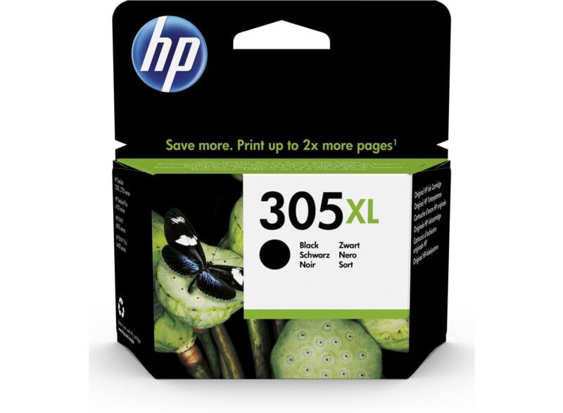 Cartouche D’encre Hp 305Xl Noir (3Ym62Ae)