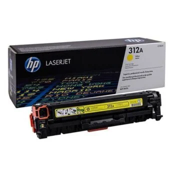 Cartouche de toner HP 312A LaserJet jaune d’origine (CF382A)