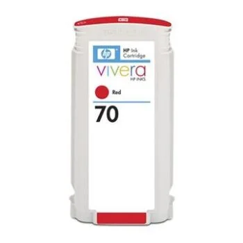 Cartouche d’encre rouge DesignJet HP 70 130 ml (C9456A)