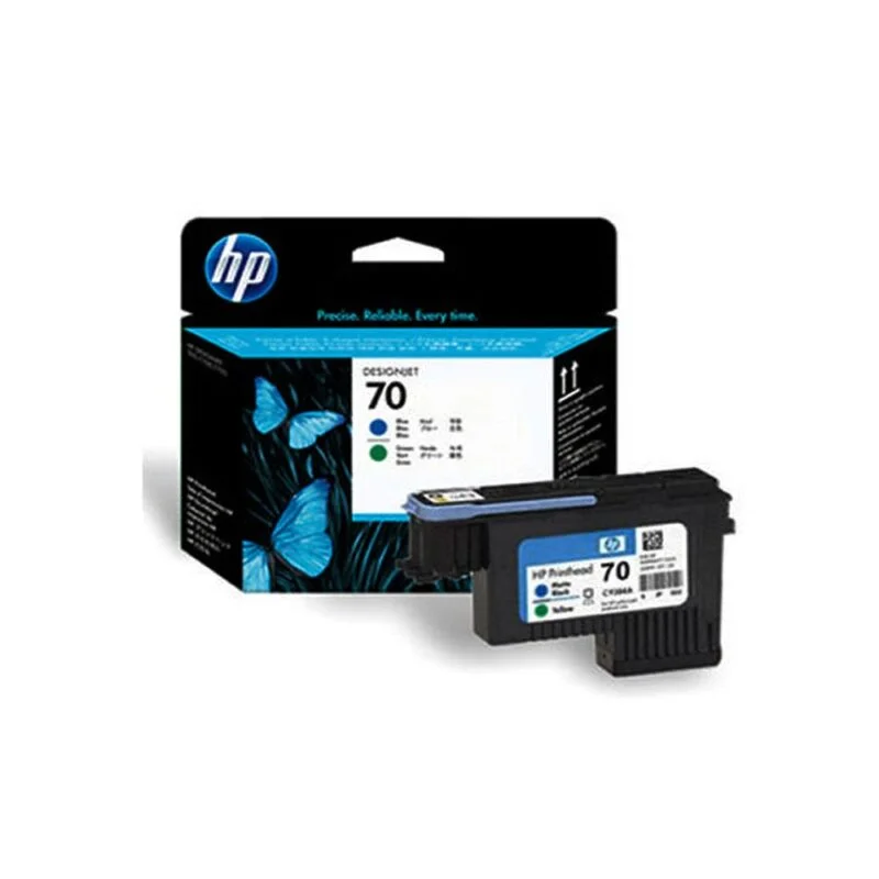 Tête D’impression Hp Designjet 70 Bleu Et Vert (C9408A)