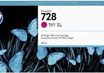 Cartouche D’encre HP Designjet 728 Magenta 300 ML (F9K16A)