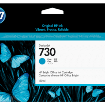 Cartouche D’encre HP 730 Cyan 130 ML (P2V62A)