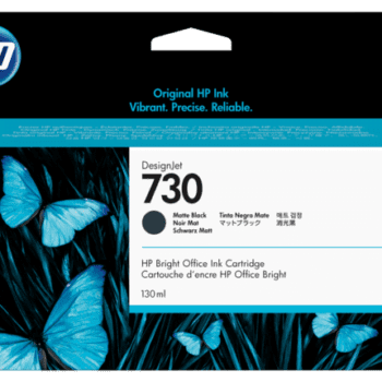 Cartouche D’encre HP 730 Noir Mat 130 ML (P2V65A)