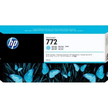 Cartouche D’encre Designjet HP 772 Cyan Clair 300 ML (CN632A)