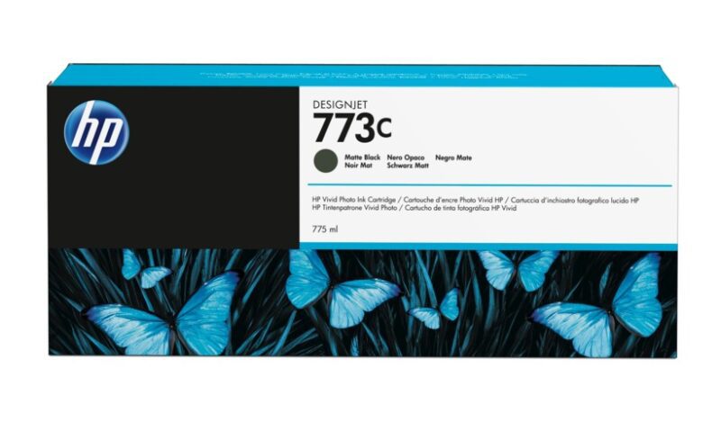 Cartouche D’encre Hp Designjet 773C Noir Mat 775 Ml (C1Q37A)