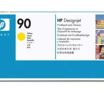 Tête D’impression HP Designjet 90 Jaune et Nettoyeur de Tête D’impression